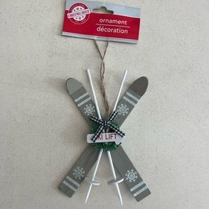 Christmas ski ornament Christmas tree